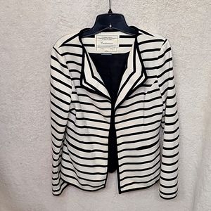 Cartonnier blazer, large, black & white